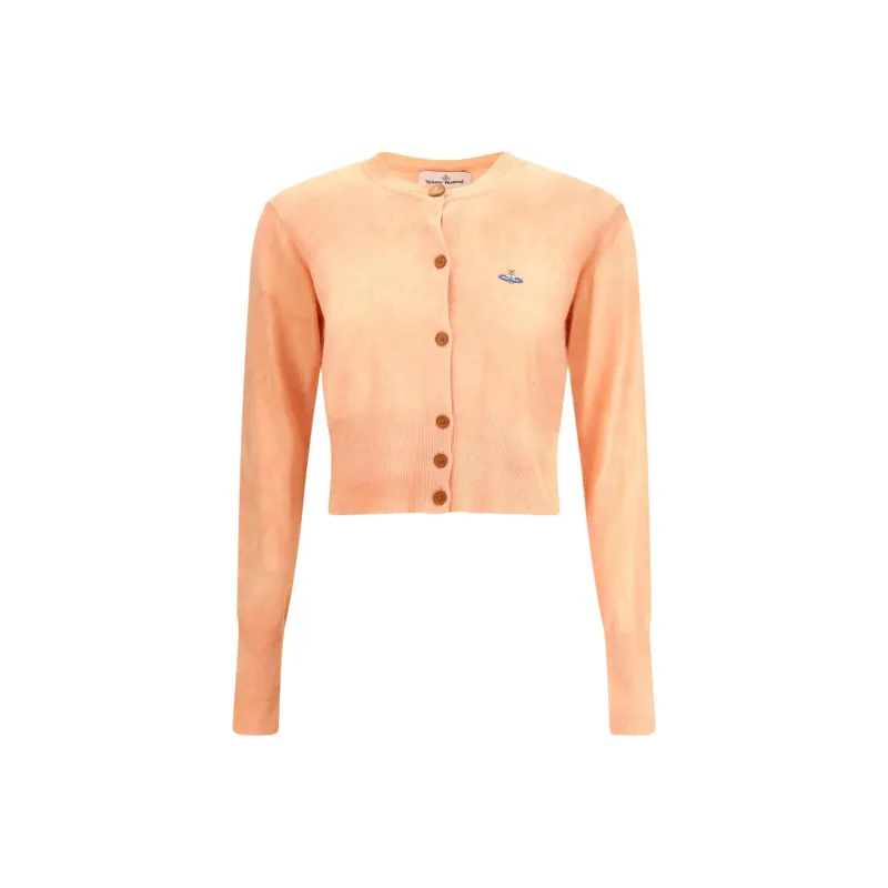 Vivienne Westwood Bea Button up Cropped Cardigan-0