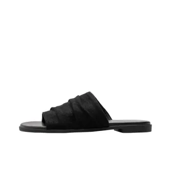 WUJI Rubber Sole Slip Resistant Abrasion Resistant Slide Slippers Women's