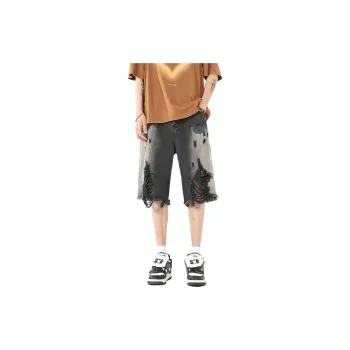 Zomuros Denim Shorts Unisex Black