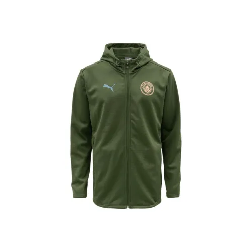 PUMA Jackets & Coats Men's Green
