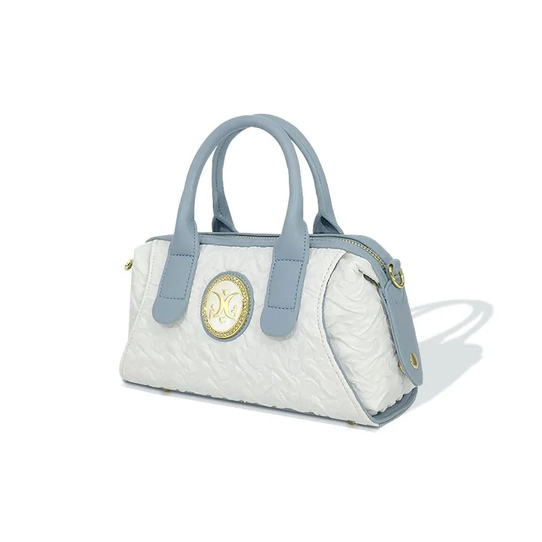 MACK JODAER Synthetic Leather Shoulder Bag, Crossbody Bag, Handbag Regular Women's Light Blue-3