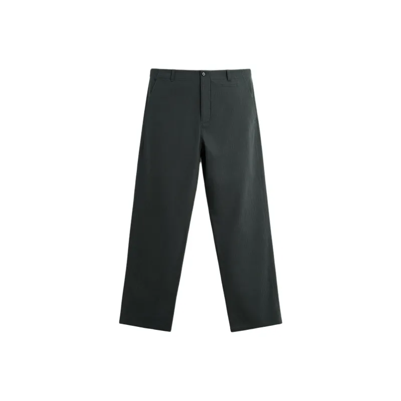 ZARA Suit Trousers Men Coal Gray-0
