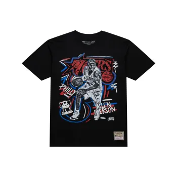Mitchell & Ness T Shirt Unisex Black