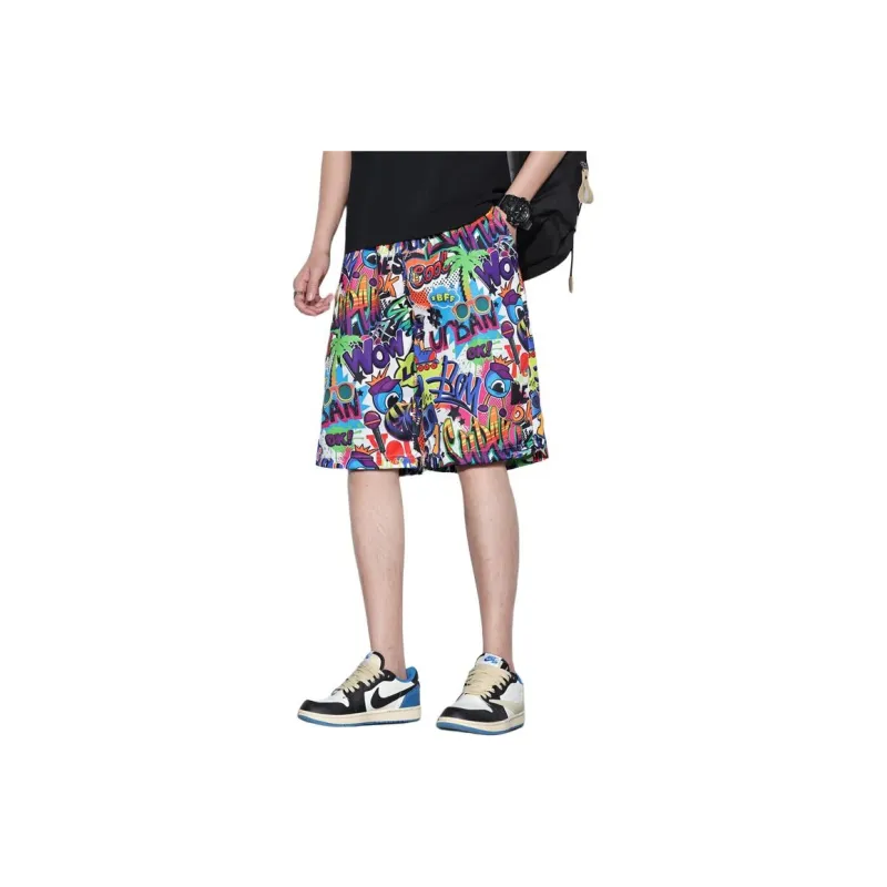 DABAISHA Casual Shorts Unisex White-0