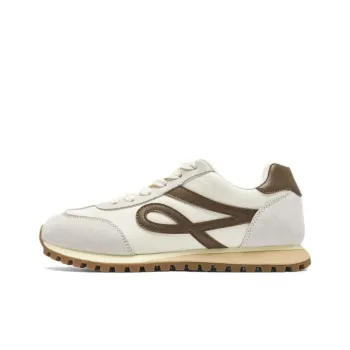 AGSDON Casual Shoes Women's Low Top Beige Brown/Pink/Yellow/Purple