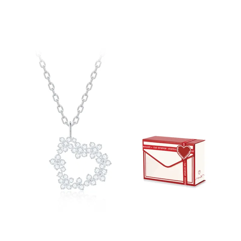 Cuz Strange Intention Zircon Necklaces Women's-2