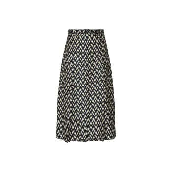 Valentino Casual Long Skirt Women's Black