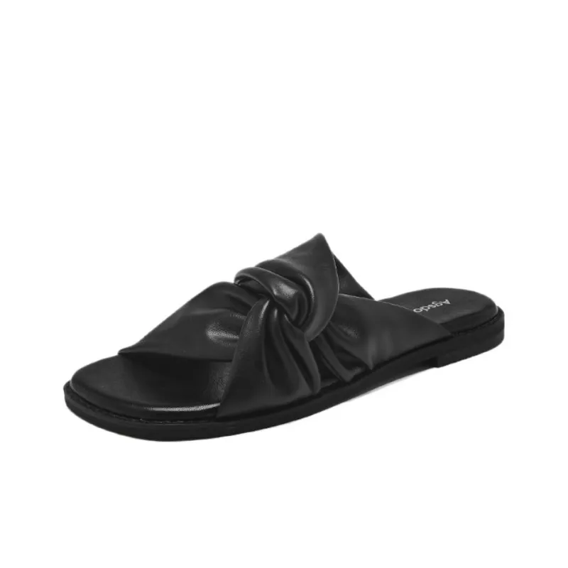 AGSDON Rubber Sole Slide Slippers Women's-15