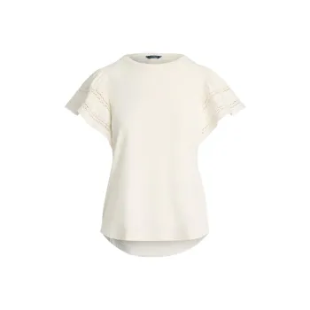 LAUREN RALPH LAUREN Regular T Shirt Women's White