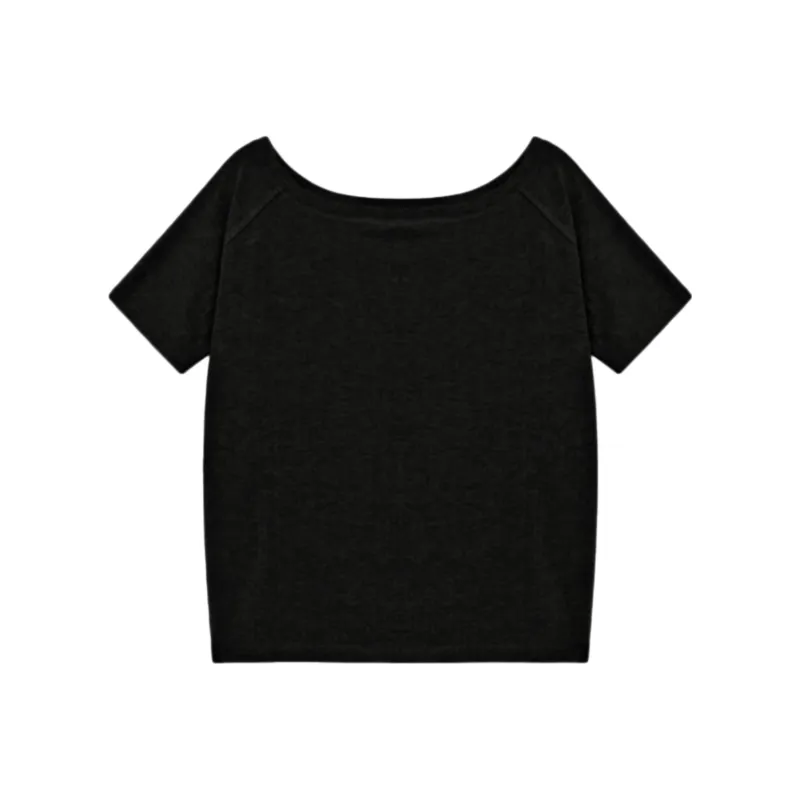 TELENT Drop Shoulder Sleeve T Shirt Women's-1