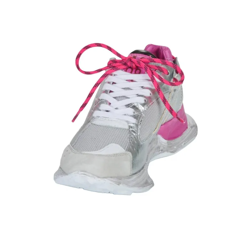 AirStep LOWCOLOR Abrasion Resistant Low Top Casual Shoes Women's Silver-2