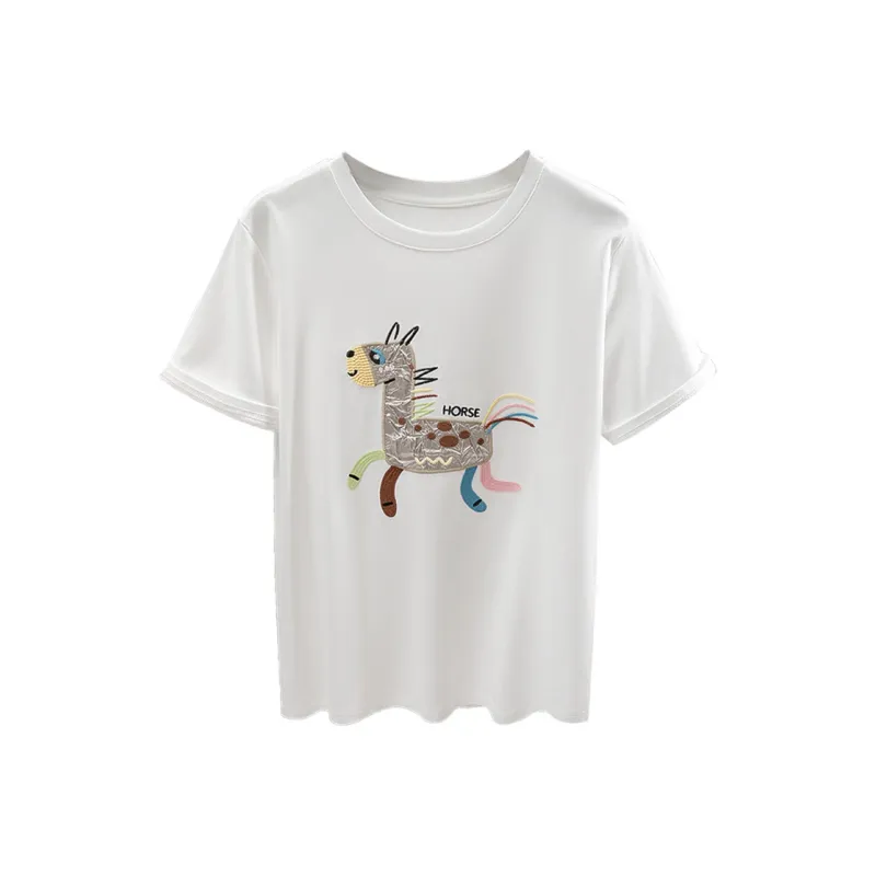 Cypress House T Shirts Women's White-0