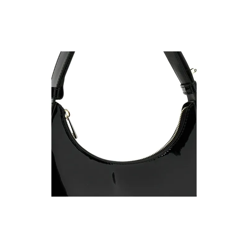 Furla Leather Shoulder Bag Regular Women's Black-5