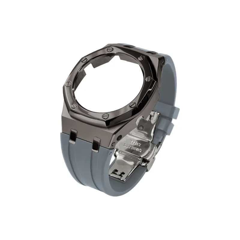 Keppot Compatible With Farmhouse Oak GA 2100 GA 2110 GA B2100 Modified Metal Strap Watch Case Unisex-50