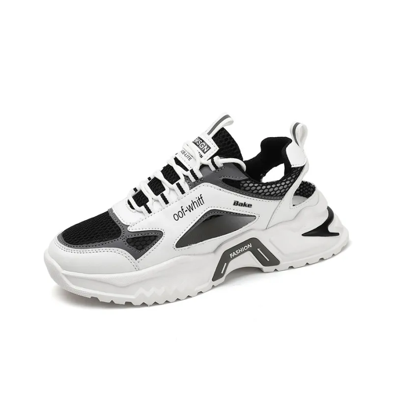 BAKE Breathable And Wear resistant Low Top Casual Shoes Men's-5