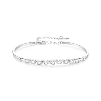 Lao Feng Xiang S925 Silver Bangles Women's