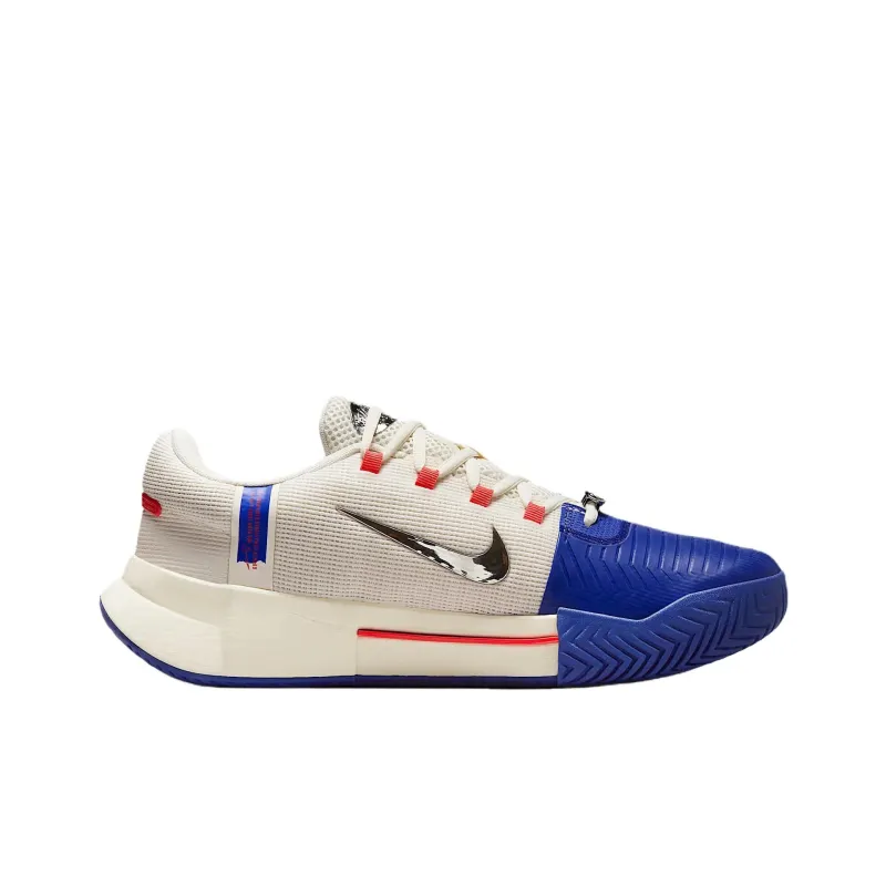 Nike Zoom GP Challenge 1 Anti Slip Wear Resistant Low Top Tennis Shoes Men's Blue-1