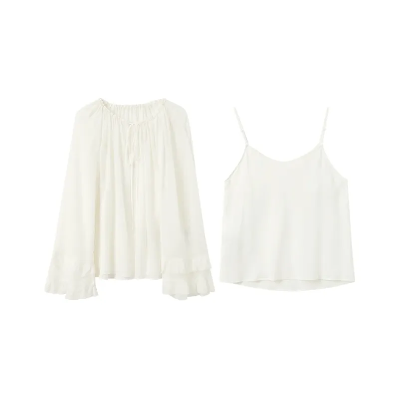 3COLOUR Shirt Matching Set Women's-0