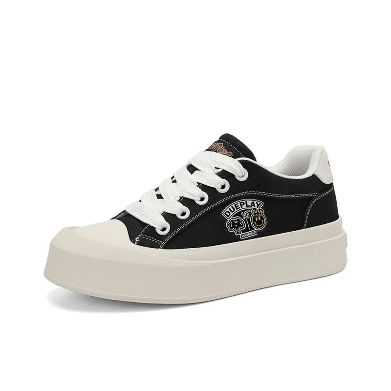 1xact Cover Skateboard Shoes Unisex Low Top White-1
