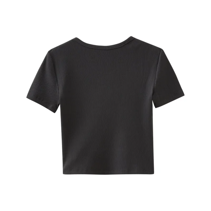SHUIYUNJIAN Summer Comfortable Minimalist Style Dopamine Dressing Knitwear Women's-7