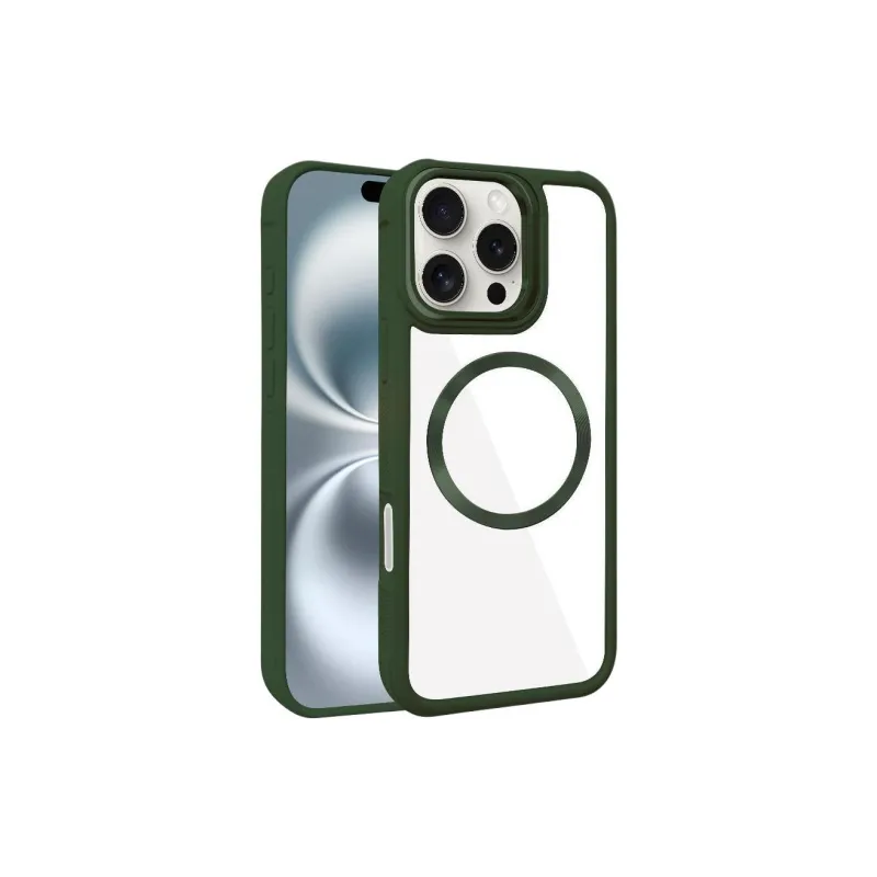 Record Star Acrylic Material Magnetic Electroplated Eye Phone Cases Compatibility IPhone15/16 Girlish-9