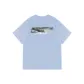 [100% cotton]Glacier Blue (Hb Mist Landscape Chest Logo _Hb Mist Landscape Back Logo)