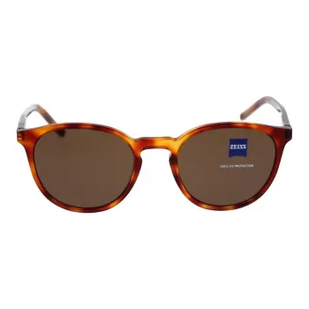 ZEISS Acetate Cat Eye Sunglasses Men's Tortoiseshell