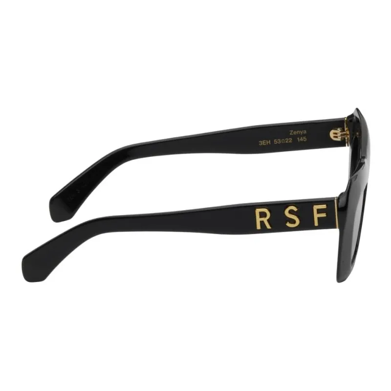 Retrosuperfuture Acetate Cat Eye Sunglasses Unisex Black-1