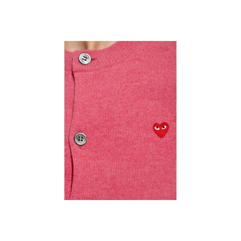 CDG Play Knitwear Unisex Fuchsia-4