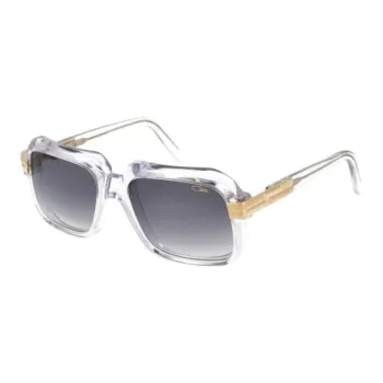 CAZAL Acetate Irregular Shape Sunglasses Unisex Transparent