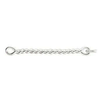 HERMES 925 Sterling Silver Bracelets Women's Silver