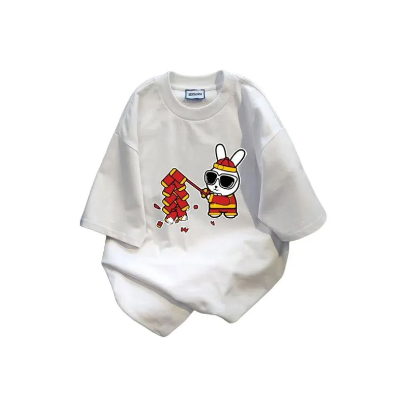 Wooden Rabbit T Shirts Unisex-1
