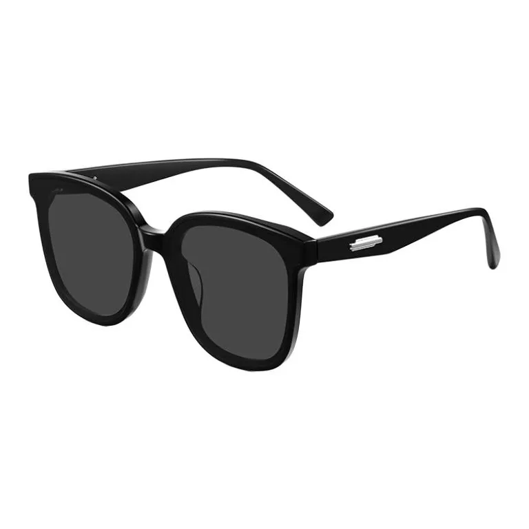 CAPONI Plate Frame Square Sunglasses Unisex Multicolor-2