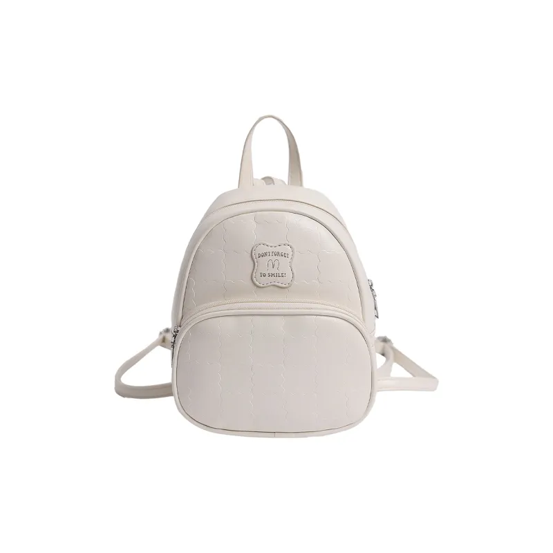 FCTOSSR PU Backpack Women's White/Black/Yellow/Blue/Pink-0