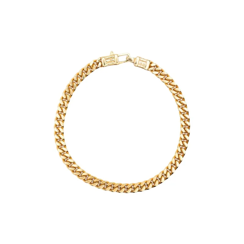 TOM WOOD 18KT Gold plated Chain Bracelet-0