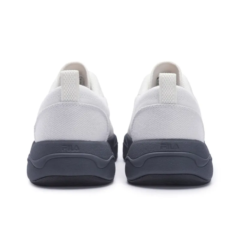 FILA Vintage Collection Low Top Canvas Shoes Women's White Gray-3