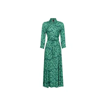 PINKO Long Sleeved Dress Women's Green