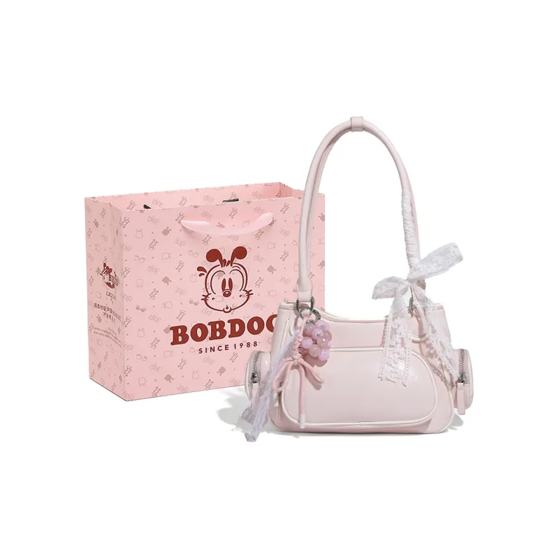 BOBDOG PU Bowling Bag, Handbag, Shoulder Bag Trumpets Women's Red/Pink-5