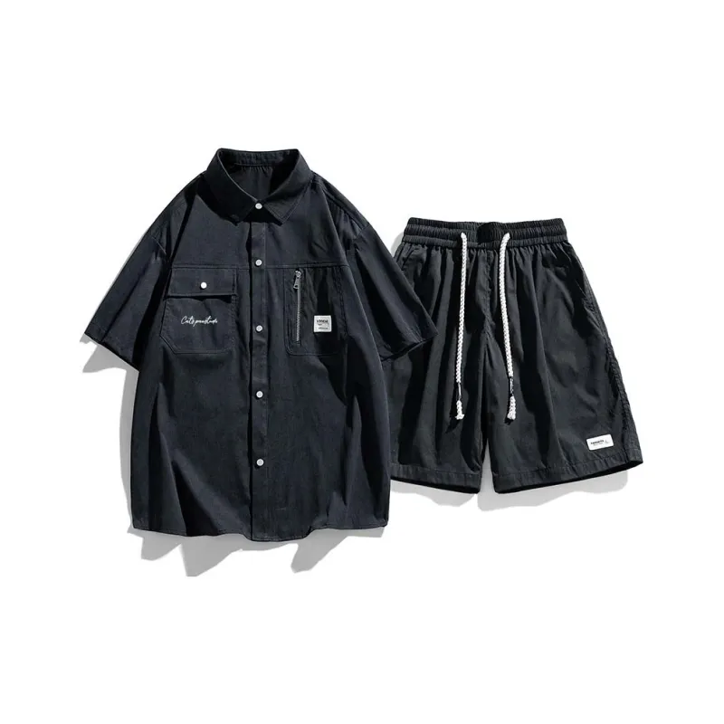 CAT'S PAW Shirt Matching Set Men's-4