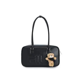 FILA ORIGINALE PU Shoulder Bag Women's Jet Black