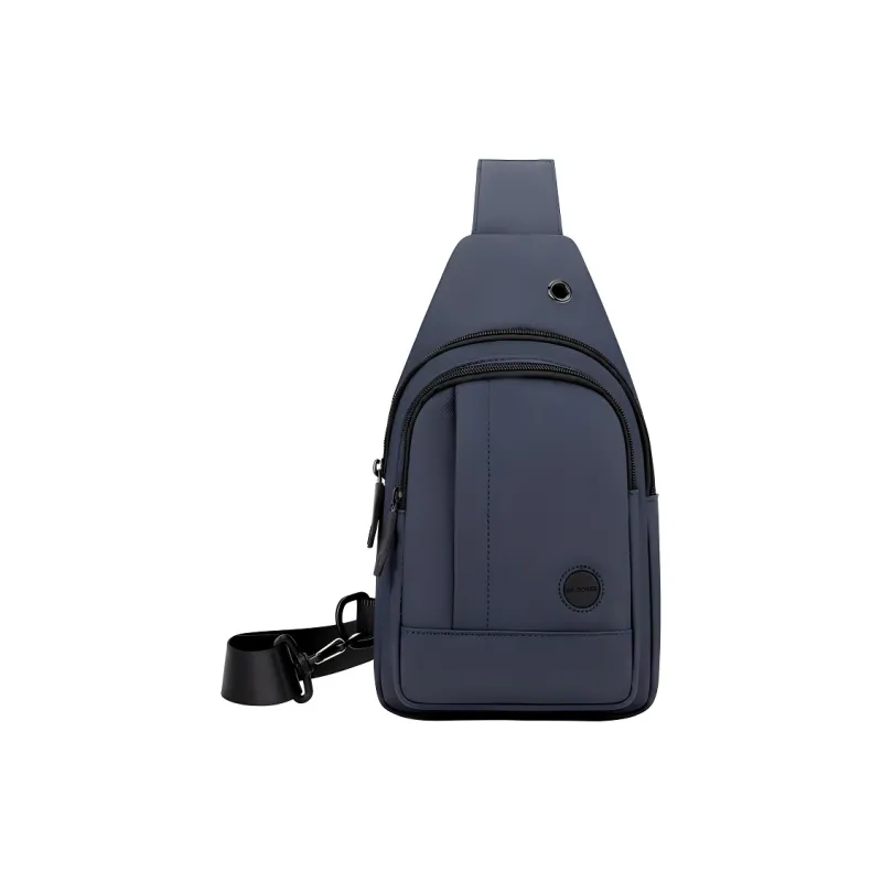 Boniu Nylon Fabric One Shoulder Sling Bag Men's Multicolor-4