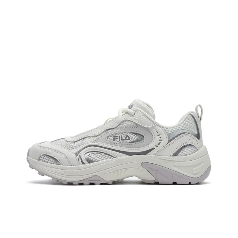 FILA Vintage Collection Low Top Casual Shoes Women's White Purple-0