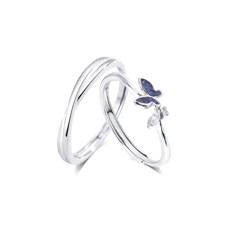 KUMET Sterling Silver Rings Unisex-0