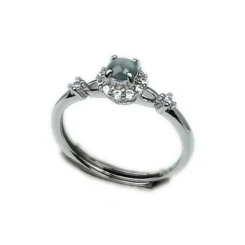 PUPAN Ice Glutinous Jadeite Rings Women's