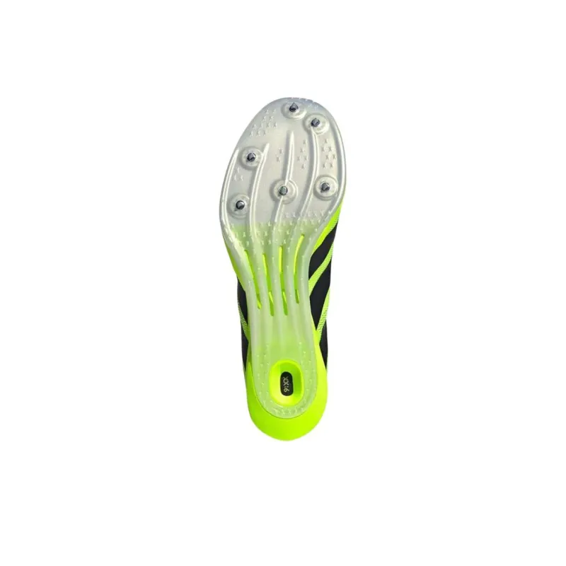 Adidas ADIZERO PRIME SP 4 Anti Slip Wear Resistant Low Top Running Shoes Men's Yellow Black-2