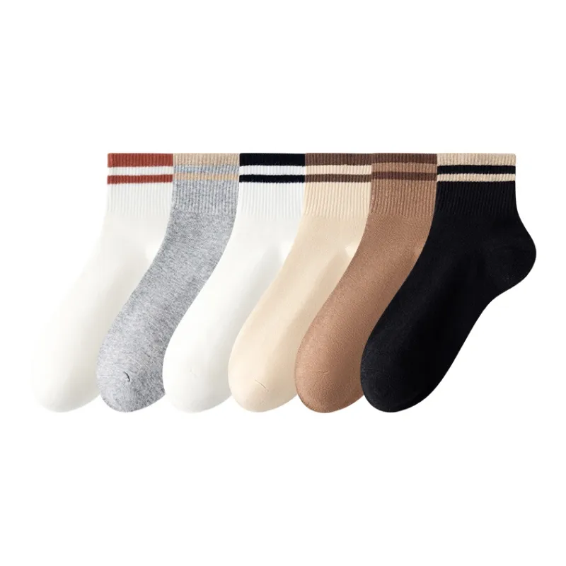 Yalu Mid Calf Socks Men's 5 Pack-2