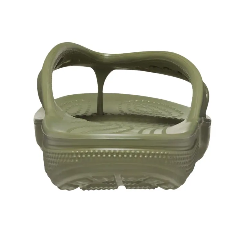 Crocs Baya 2 Abrasion Resistant Flip Flops Unisex Green-5
