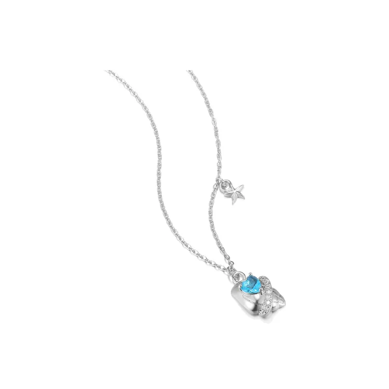 Clect Synthetic Cubic Zirconia Necklaces Women's-2