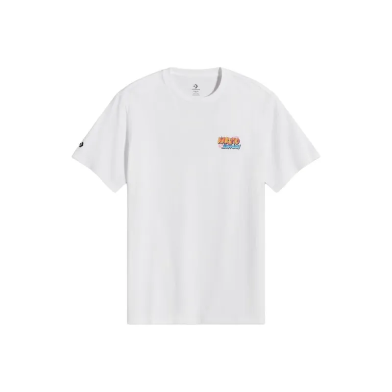 Converse x NARUTO SHIPPUDEN T Shirt Unisex White-0
