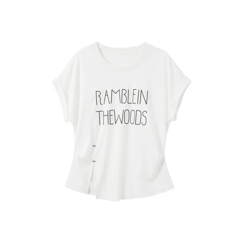3COLOUR T Shirts Women's Cloud White-0